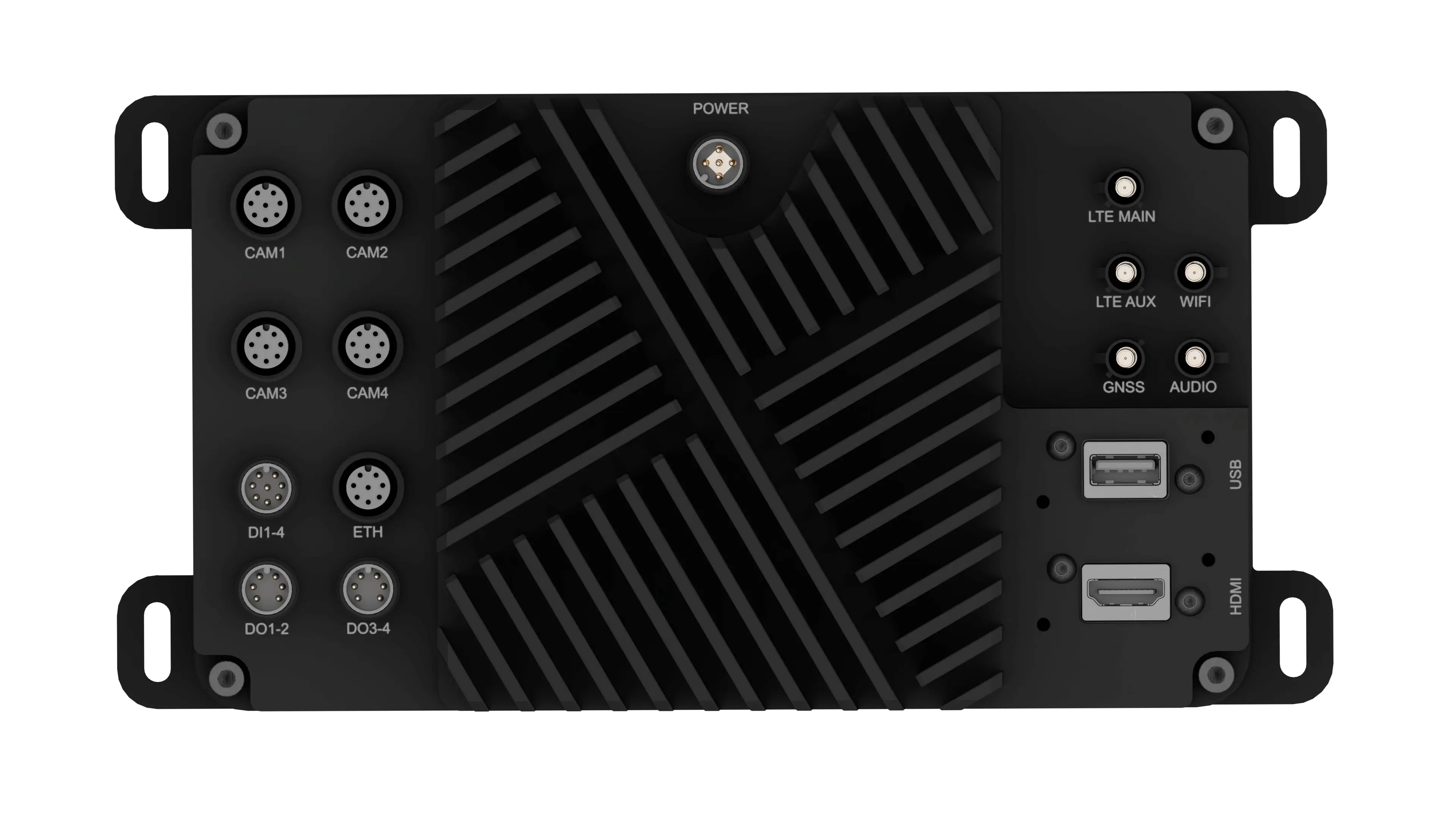 Connects up to 4 IP cameras